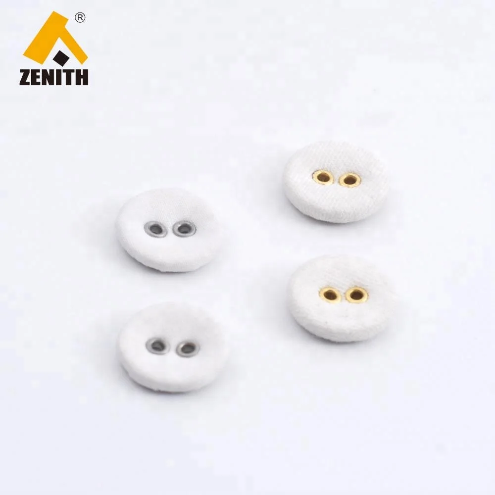 Fabric Covered 15mm 2-Hole Eyelet Sewing Buttons BM10100 for Sewing Projects