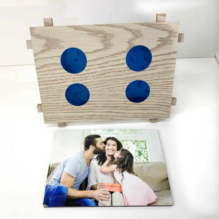 Sublimation 3D Blank Wood Frames With Magnet
