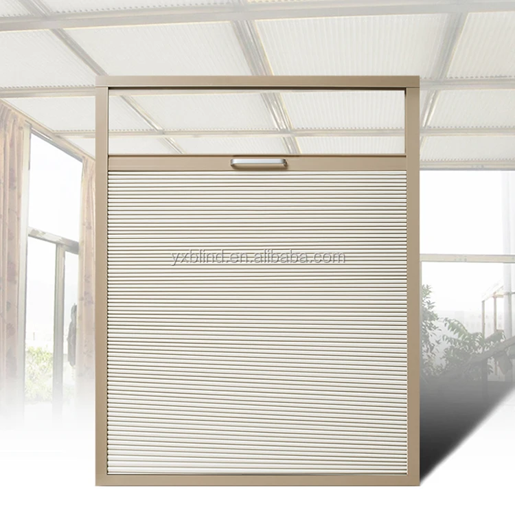 New Arrival Roof Window Motorized Skylight Cordless Honeycomb Blinds