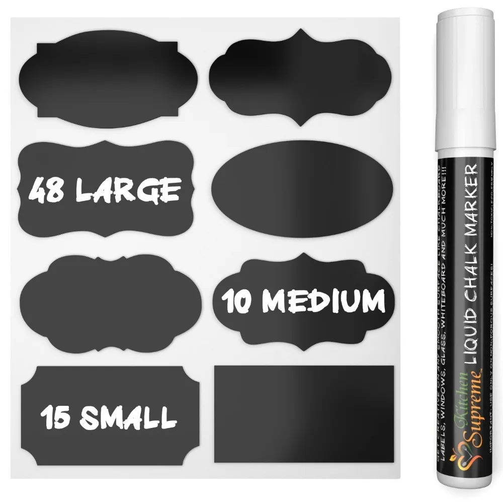 Erasable White Chalk Marker