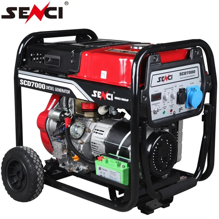 Diesel 5KW 3-Phase Generators  manufacture