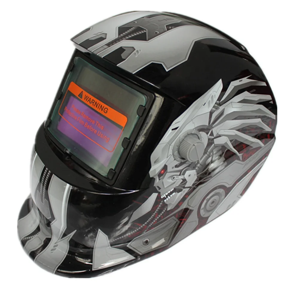 2023 Iron Man Helmet Welding Mask Fashion Power On/Off Automatic