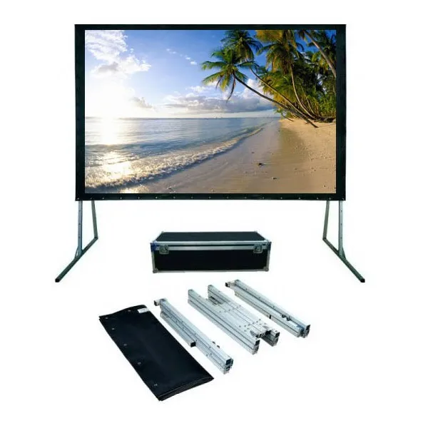 Funeral estático De acuerdo con Source Large size portable diagonal 240 inch fast fold projector screen  foldable for big business meeting on m.alibaba.com