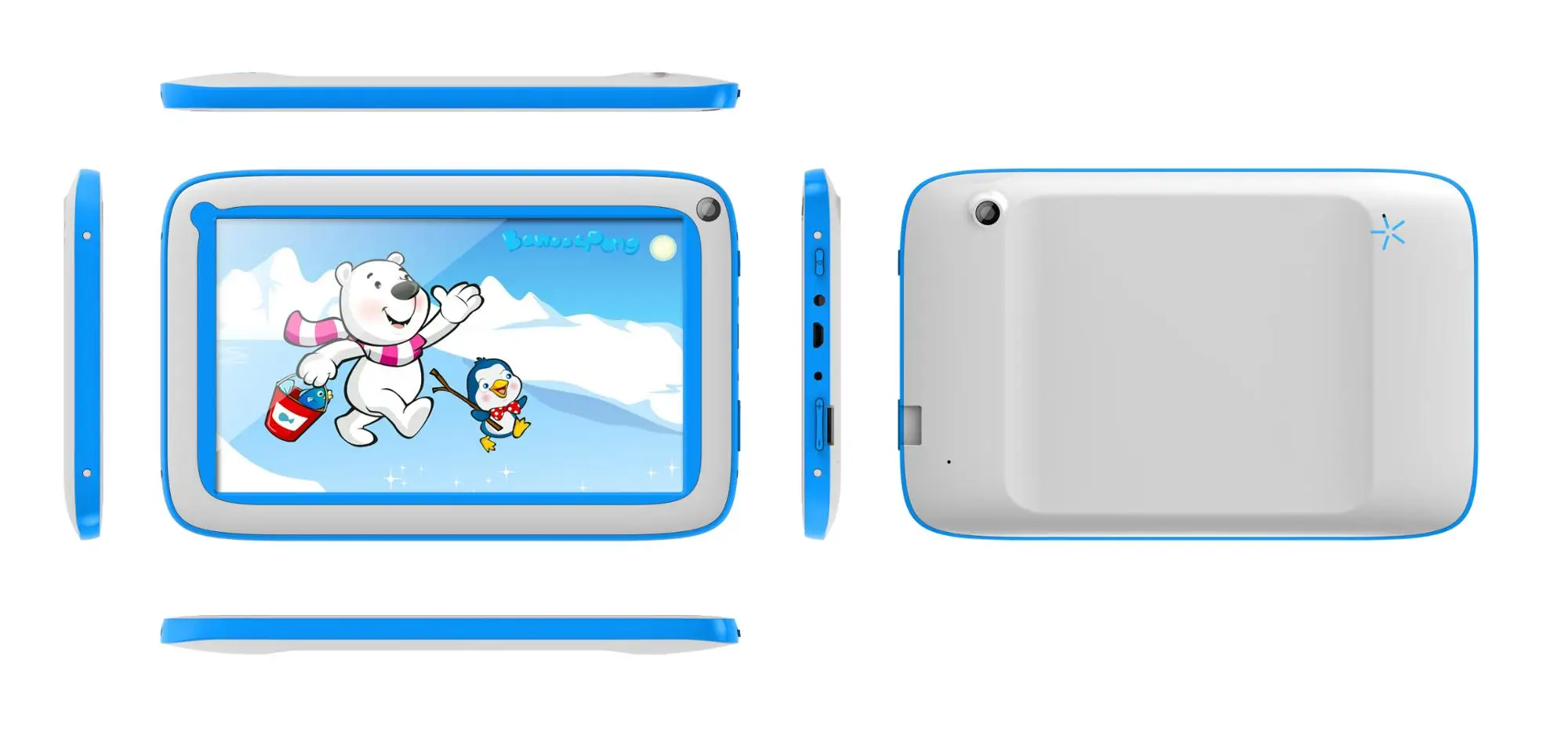 
Образовательные/промышленные Заводские планшеты 7 дюймов заводской планшет Android 8,0 1 + 8 ГБ/2 ГБ + 16 Гб планшет 