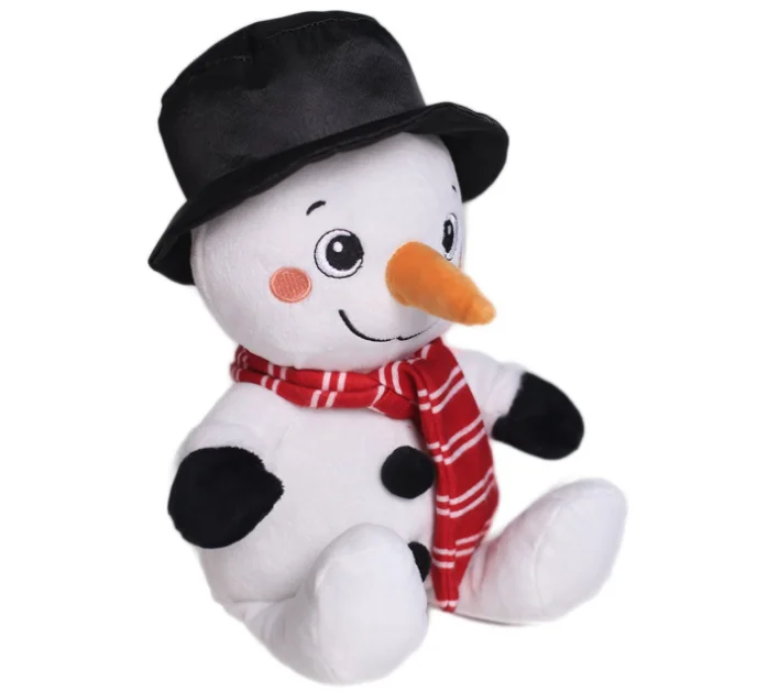 stuffed snowman doll