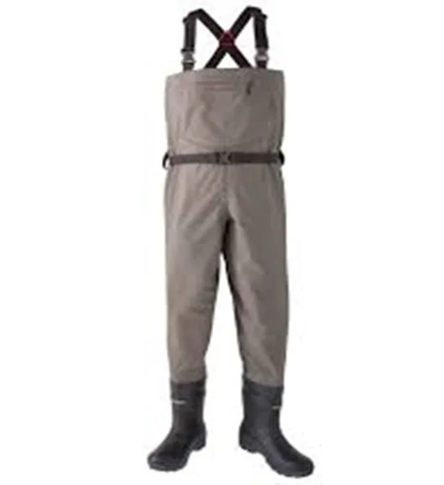 Mens Fishing Waders, PVC Waist High with Boots 100% Waterproof Wader  Breathable Fly Fishing Hip Waders, 4 Color (D 45) : : Sports &  Outdoors