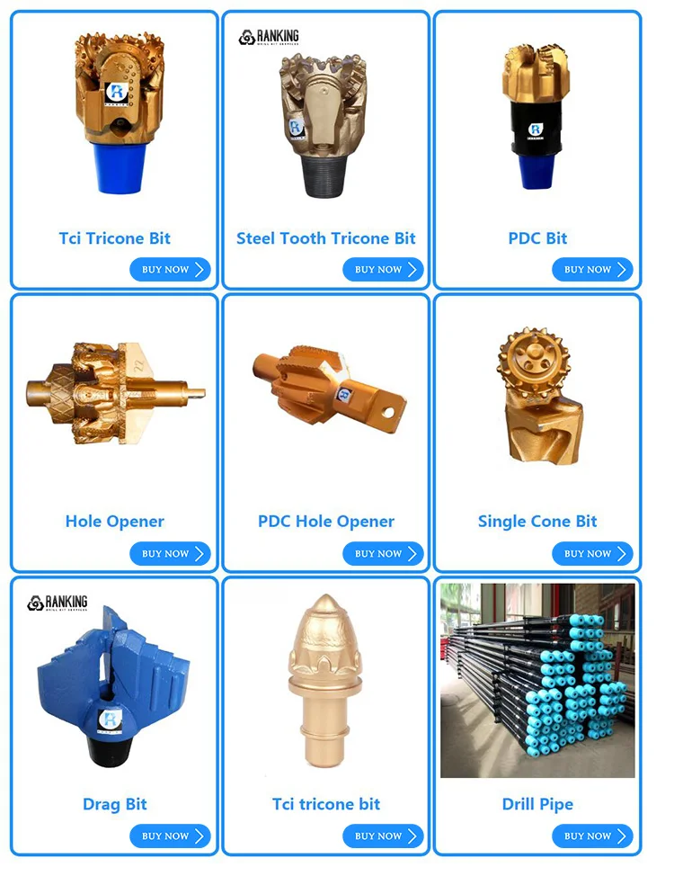 Hot Selling Water Well Drilling Rig Bit Iadc 237 Steel Tooth Tricone Drill Bits for Well Drilling