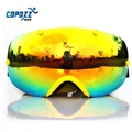 COPOZZ ski goggles double lens anti fog spherical professional skiing glasses unisex multicolor snow snowboard eyeswear