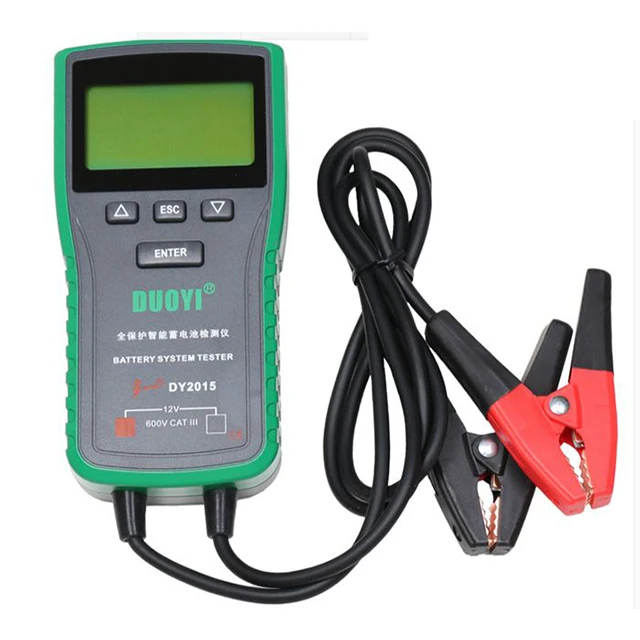 DY2015 Automotive Battery Tester Electric Vehicle Battery Capacity Tester 12V 60A Battery System Meter