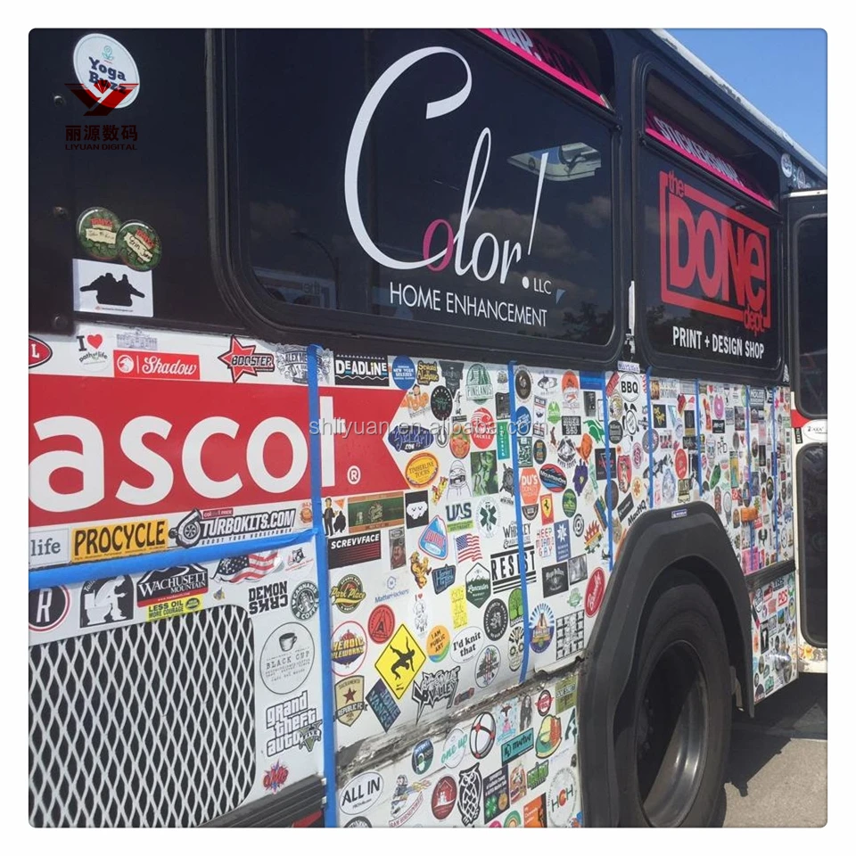 custom sticker banners