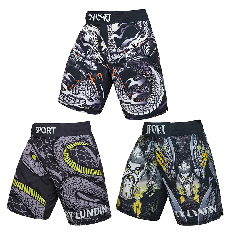 Custom Sublimated MMA Shorts Boxing Fight Gym Shorts for Men