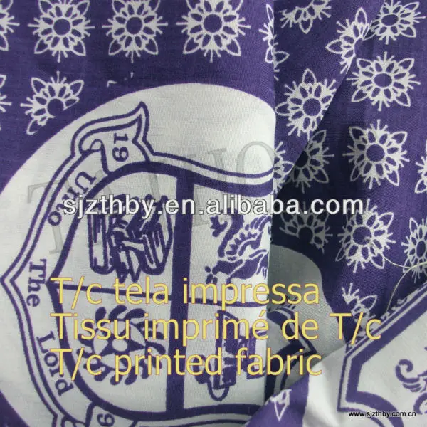 Долгосрочная поставка полиэстер хлопок принт Гана школьная форма