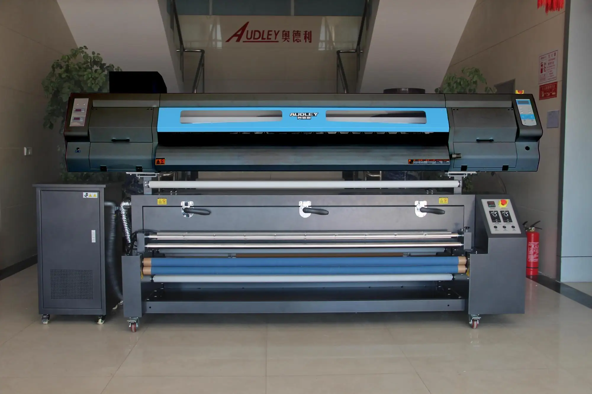 Large Format Digital Fabric Textile Printing Machine Direct To Flag ...