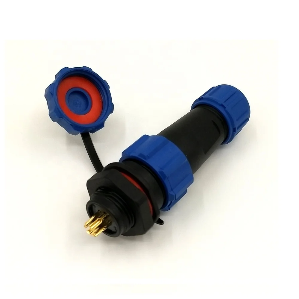 SP13 SP16 SP17 SP21 IP68 Waterproof Cable Connector