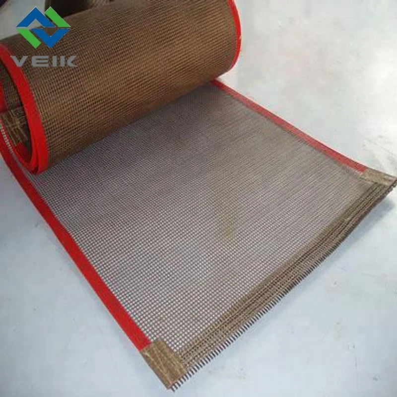 Shrink Wrapping Machine Heat Tunnel Ptfe Fiberglass Mesh Conveyor Belt