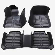 Custom fit car floor mats for Toyota Land Cruiser Prado 150 120 Corolla Camry RAV4 Camry 3D car styling carpet floor liners