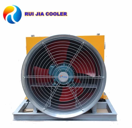 Hydraulic Power Oil Coolers with Fan Unit for Baler Machinery Cooling ...