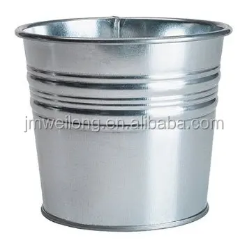 Indoor Garden Decorative square Flower Pot with Metal Plant Stand