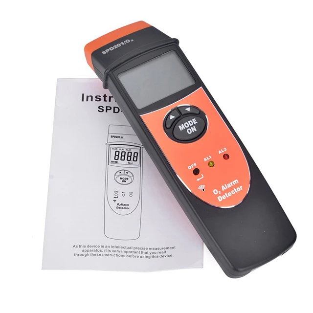 Sanpometer SPD201 Digital Oxygen Content Tester Meter Gas Alarm Detector Checker