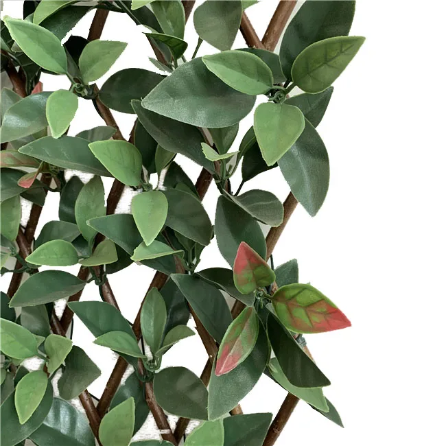 Expanding Pe Laurel Leaf Willow Trellis Willow Trellis With Artificial