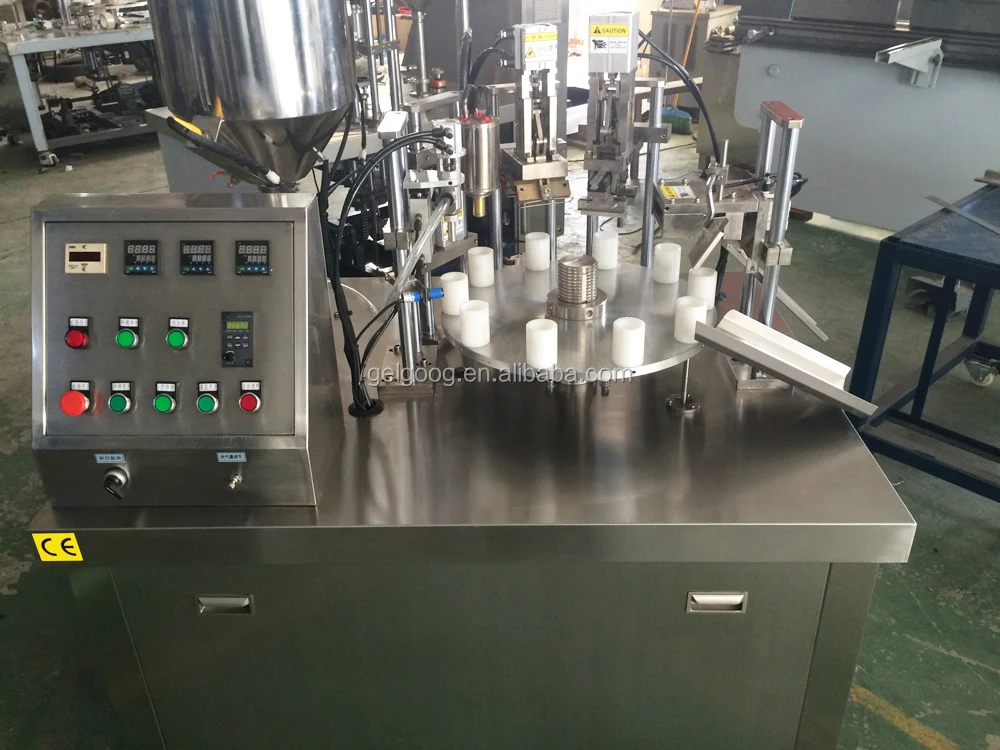 Automatic Ultrasonic Toothpaste Grease Cosmetic Tube Tail Packing Machinery Plastic Tube Filling and Sealing Machine