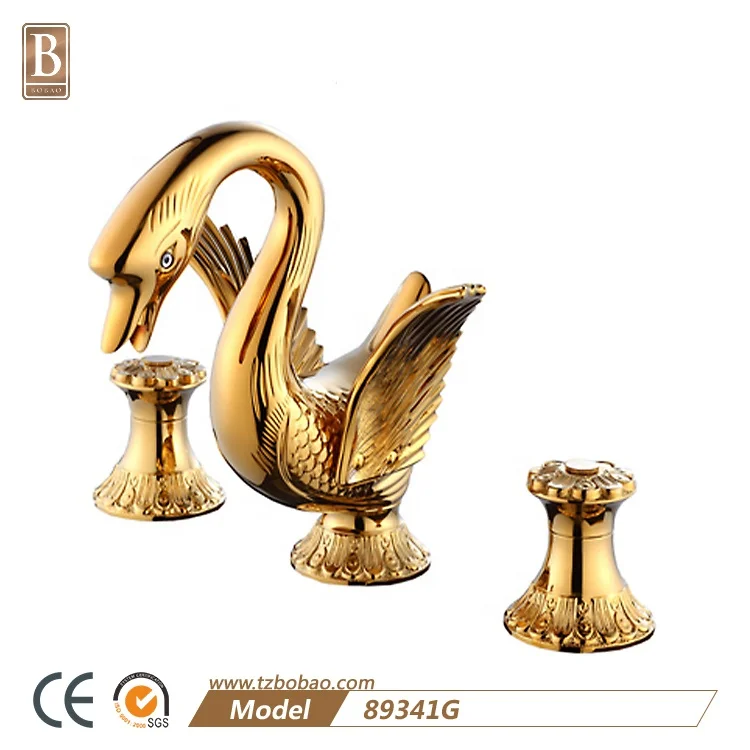 Luxury Animal Faucets Basin Mixer Taps Bathroom Antique Brass Basin Faucets
