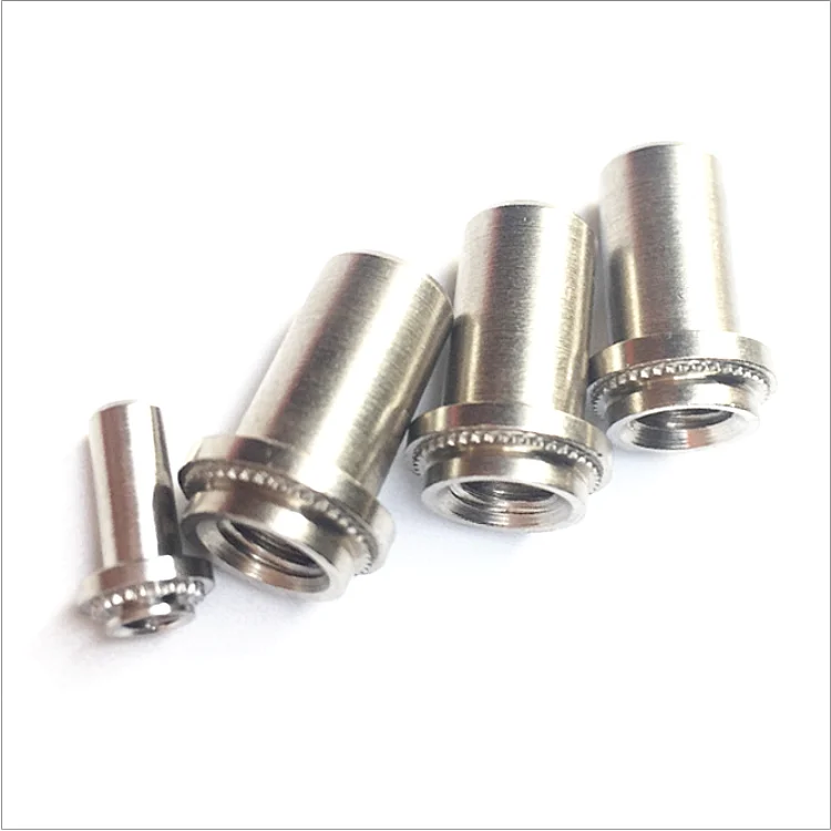 Shenzhen Blind Nuts Zinc Plate Self-clinching Blind Fasteners Nuts M3 ...