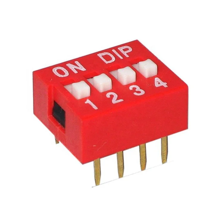 Alibaba.com: Single Pole Slide Type DIP Switch 1-12 Position with 2 ...