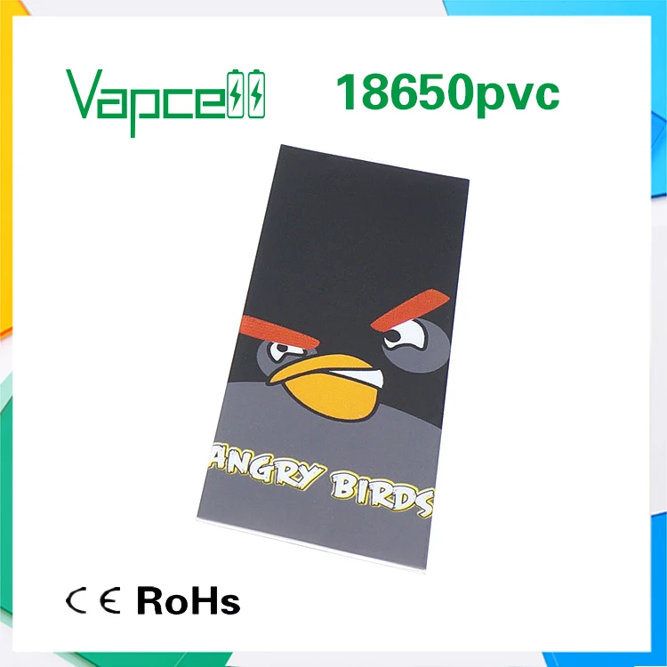 Wrap 18650 20700 Rechargeable Lithium Battery Customized PVC VapCell Ijoy  18650 20700 21700 26650 20650