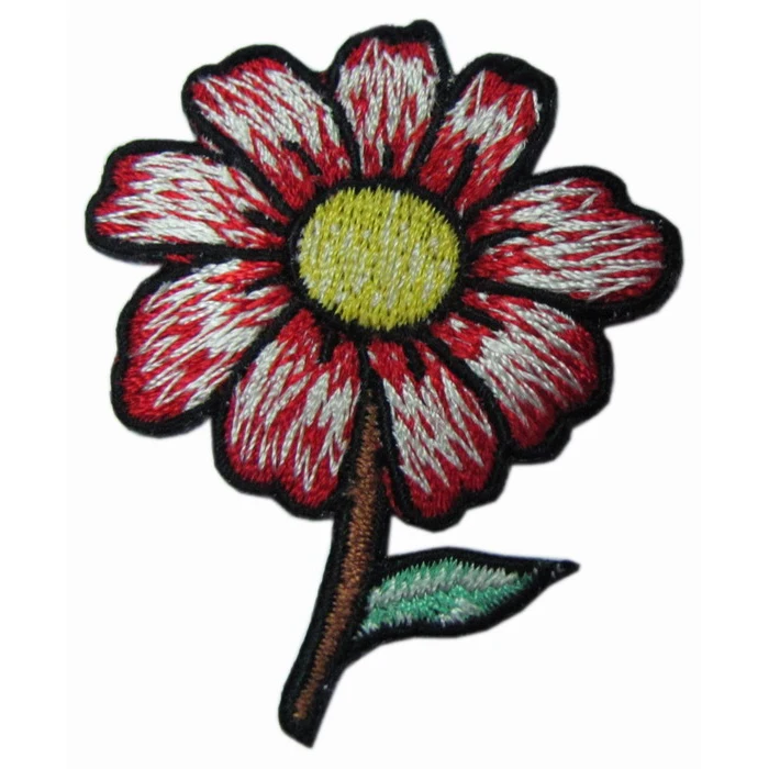 Exquisite Flower And Botanical Embroidery Patch For Elegant Garment And Handbag Decoration