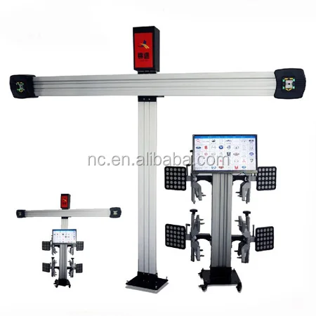 Hot Sale Android System 5D Movable Car Wheel Aligner