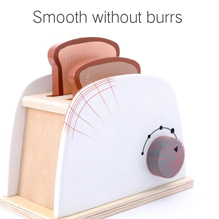 
Детские игрушки на заказ, хлебопечка, деревянный кухонный игрушечный набор, деревянная игрушка-тостер 