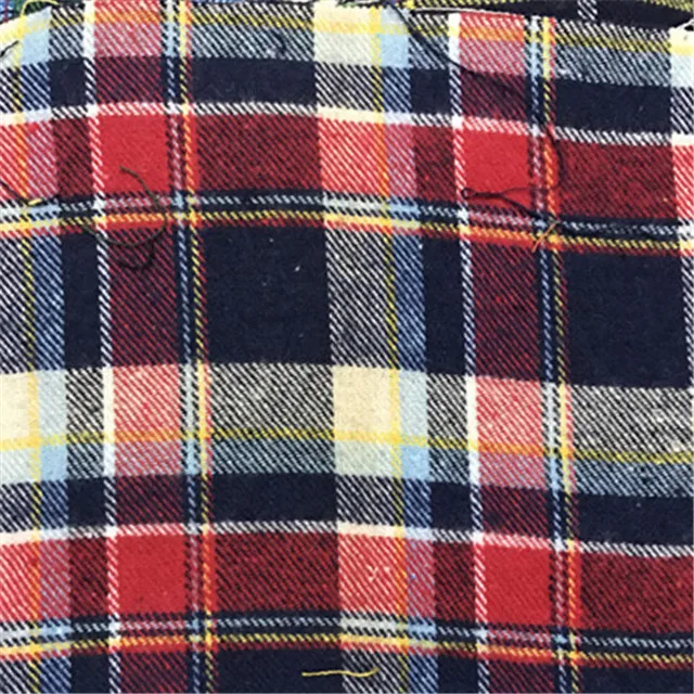 Профессиональная оптовая продажа ткани из 100% хлопчатобумажной пряжи, крашеные ткани, ткань для рубашек