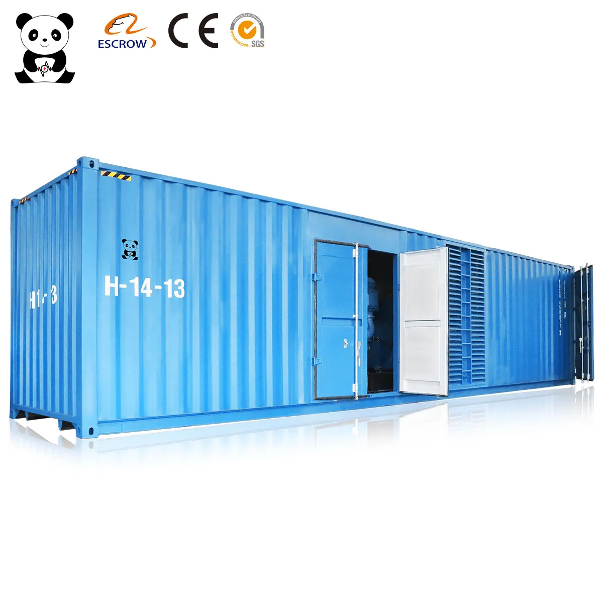 Heavy Duty Container 400kw Prime Power Plant Silent Diesel Generator