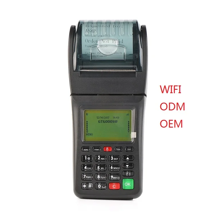 Wholesale WIFI GPRS SMS Handheld POS Printer