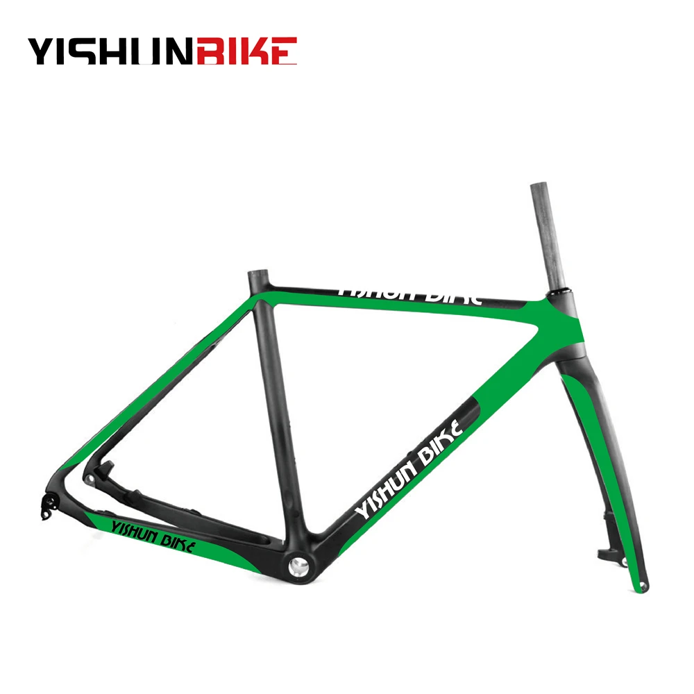 Yishunbike 700c Full Carbon Freno A Disco Telaio Ciclocross Thru12x142 Bsa  Movimento Centrale Cx Telaio Ciclocross Forcella Lcx027-d - Buy Telaio Da  Ciclocross In Carbonio,Telaio Cx Freno A Disco,Telaio Ciclocross Freno A