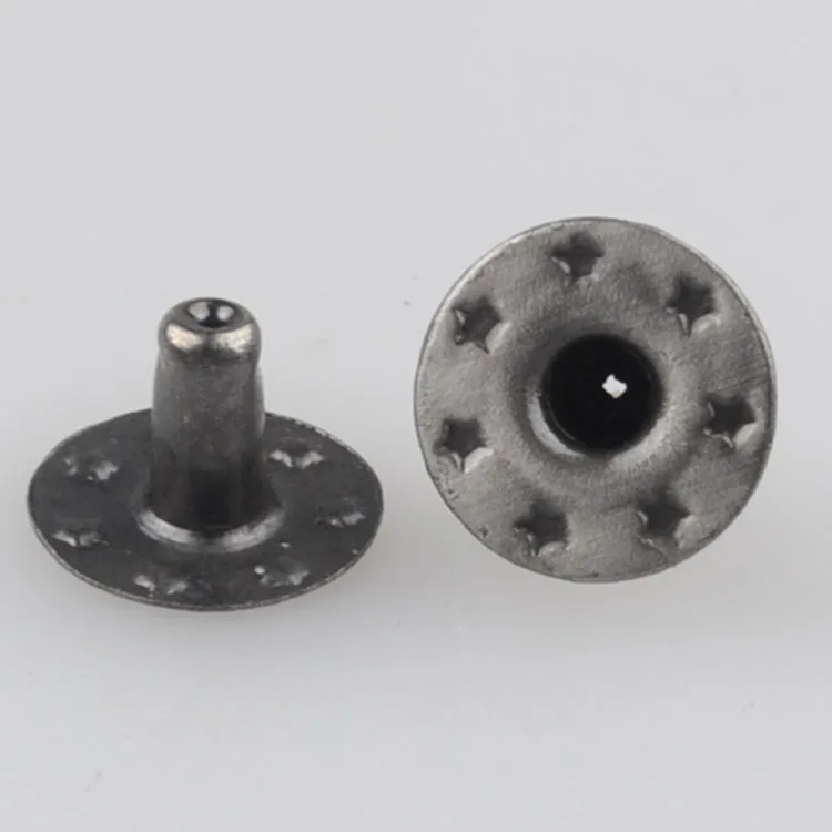 Metal Snap Button Garment Round Snap Button Gun Metal Snap Button