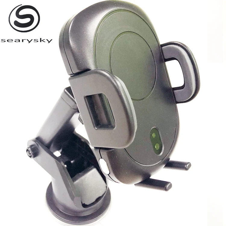 2018 новый автомобиль Автоматический Инфракрасный держатель беспроводной автомобильное зарядное устройство