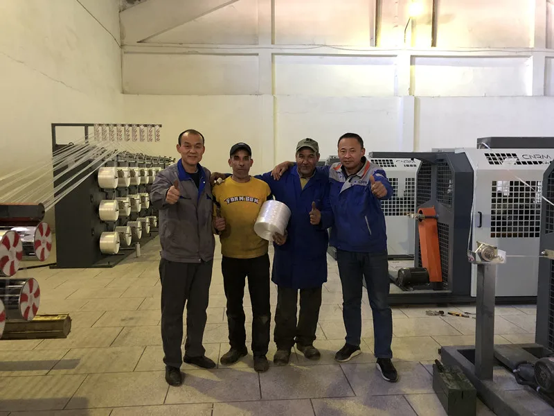 PP PE New Recycling Plastic String (sutli) Extruding Making Machine for Plastic Baler Twine Rope