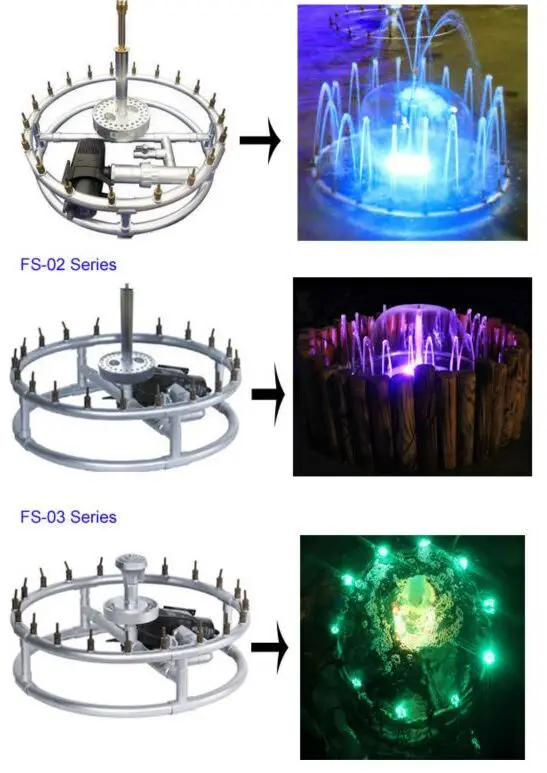 2016 модный дизайн мини музыкальный фонтан Портативный танцевальный водяной фонтан