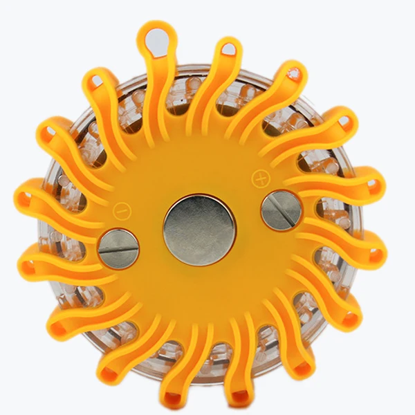 Лидер продаж, перезаряжаемый стробоскоп, предупреждающий дорожный фонарь, Мигающий Желтый СВЕТОДИОДНЫЙ дорожный фонарь