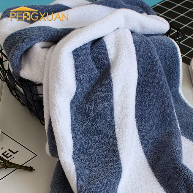 Custom Color Dyed Printed Beach Towel Cotton High Quality Towel Pool