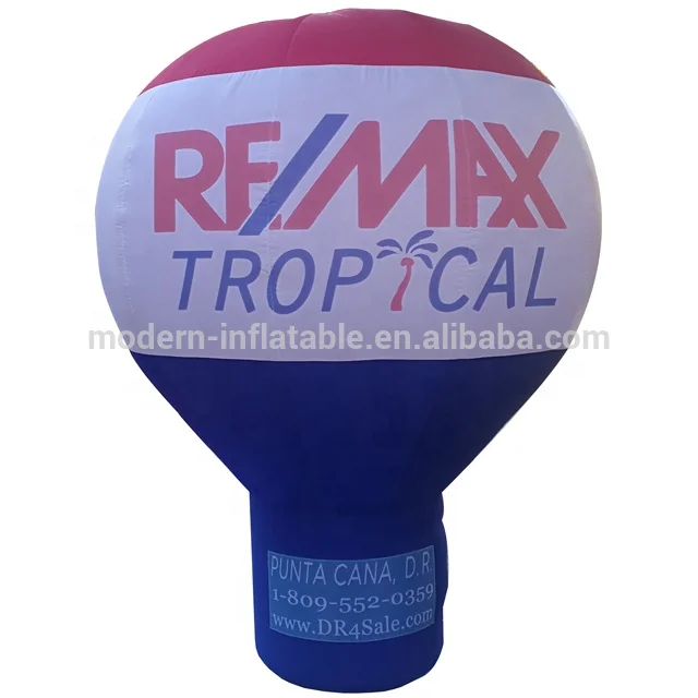 Remax Outdoor Advertising Giant Inflatable Balloon Oxford Cloth Thermal Transfer Printing Customizable Size Color Inflation