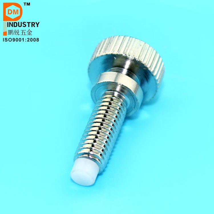 Round Thumb Head Stainless Steel Nylon Tip Screw Buy Thumb Head Screw,Nylon Tip Screw