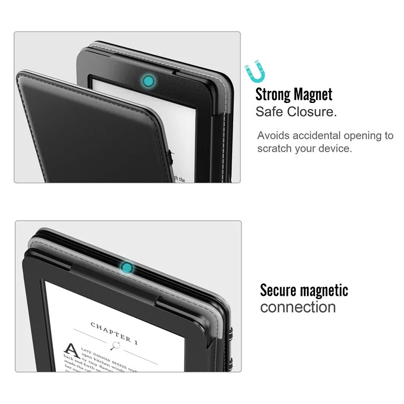 Простой и стильный дизайн с магнитной застежкой для нового Kindle