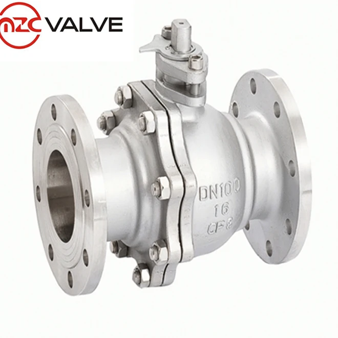 ANSI Class150 2PC CF8m Flanged Ball Valve 4 Inch| Alibaba.com