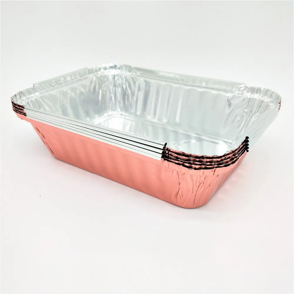 Aluminum Foil Container with Lid- 450ml (90Pcs) 