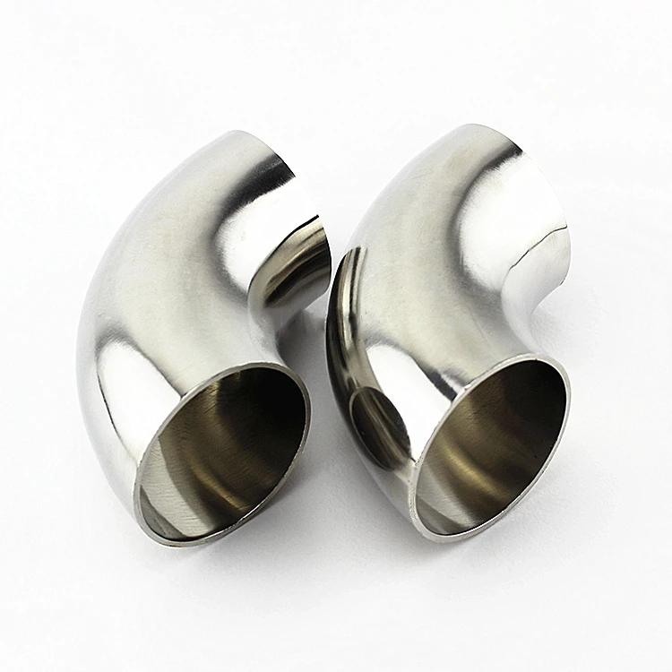 Foshan Stainless Steel 45 Degree Seamless 2 Inch Pipe Fitting Weld Elbow