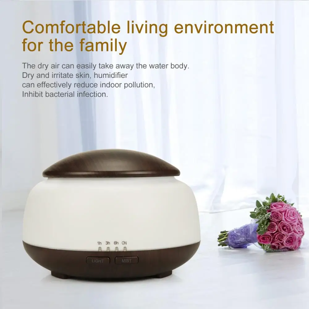 300ml Essential Oil Diffuser Cool Mist Ultrasonic Humidifier for Bathtub Sex Hot Tub Massage Spa, Casino