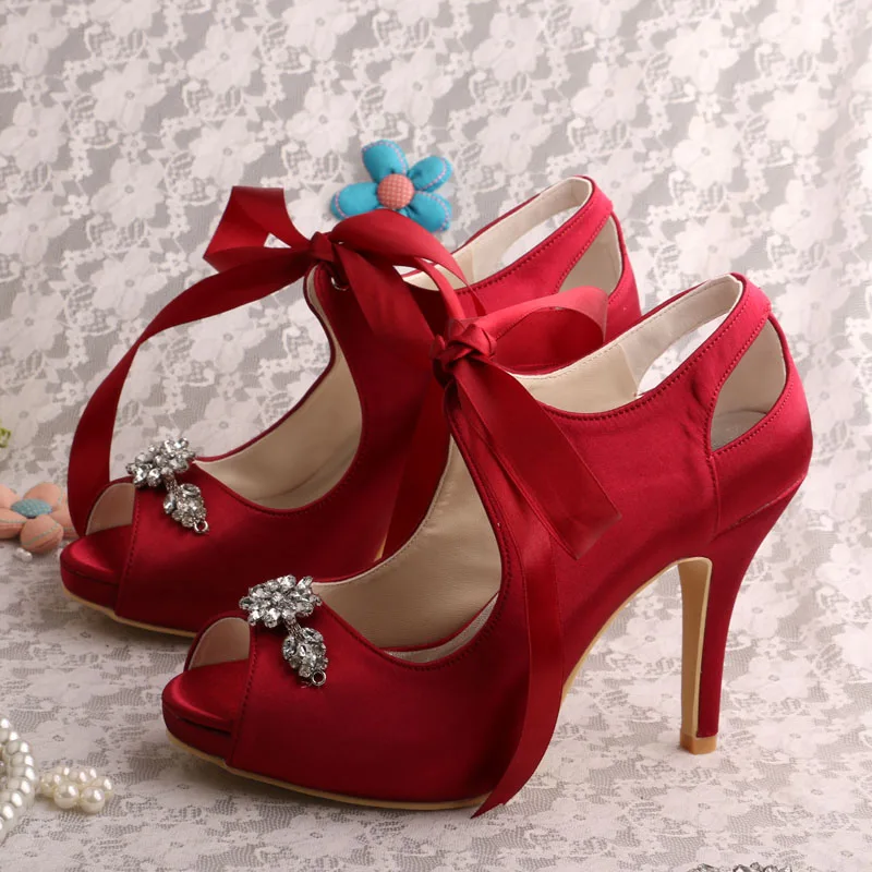 Ladies discount bridal shoes